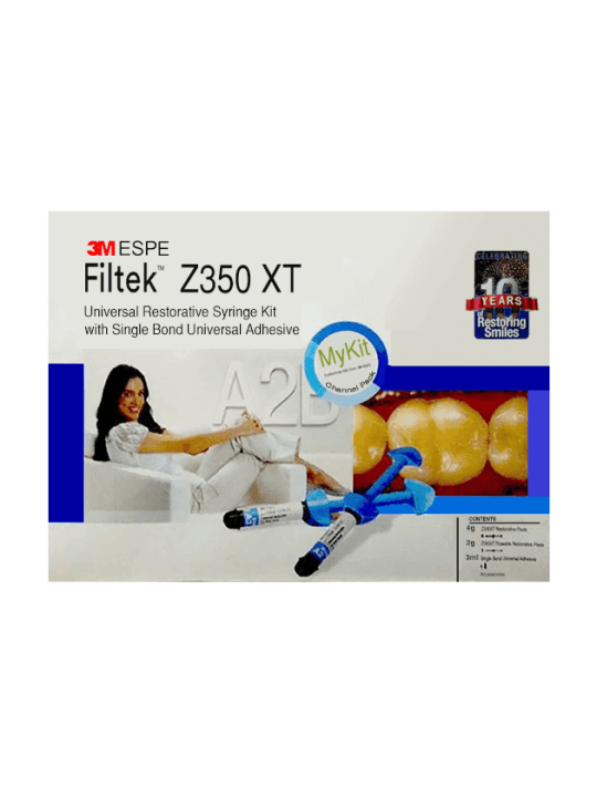 3M ESPE Filtek Z350 Xt UNIVERSAL RESTORATIVE SYRINGE KIT WITH SINGLE BOND UNIVERSAL ADHESIVE