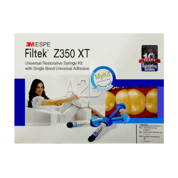 3M ESPE Filtek Z350 Xt UNIVERSAL RESTORATIVE SYRINGE KIT WITH SINGLE BOND UNIVERSAL ADHESIVE