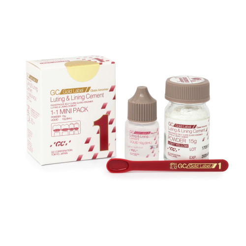Gc Fuji Gold Label Type 1 Luting Cement Mini Pack