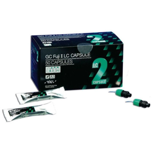Gc Fuji II Lc Capsules Pk Of 50 Pcs