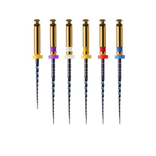 Master Endo Super Taper Blue Rotary Files (Pack of 6 Files)
