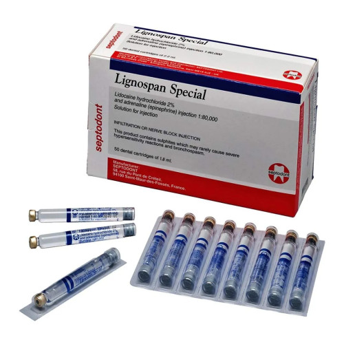 Septodont Lignospan Special (50 Cartridges)