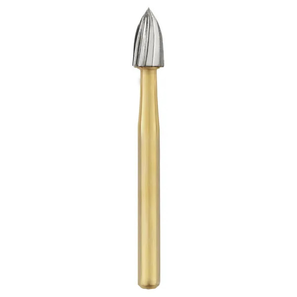 Ss White Flame Finishing Bur-12 Blades #7108 (Pack Of 5)
