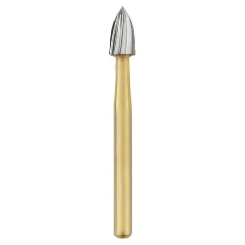 SS White Flame Finishing Bur-12 Blades #7108 (Pack Of 5)