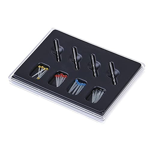 Dental Fiber Post Pk of 20 Pcs With 4 Drills
