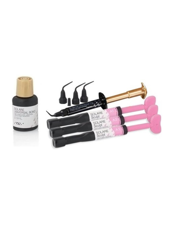 GC Solare Sculpt Promo 2 Kit (3 Syr 1 Flo 1 Bond)